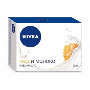 Крем-мыло мед и молоко, nivea (нивея),100г
