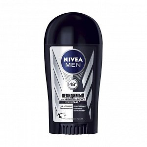 Дезодорант-стик для черного и белого, nivea (нивея),40мл