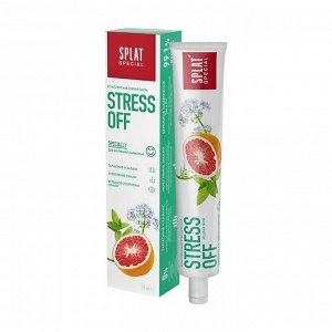 Зубная паста stress off/ антистресс, splat (сплат) special, 75мл