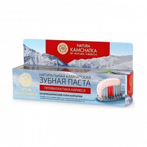 Зубная паста профилактика кариеса для всей семьи, natura kamchatka, 100мл