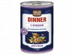 Solid Natura Dinner Ягненок влажный корм для собак 0,34 кг   4521