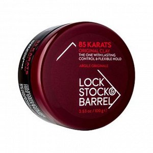 Глина для густых волос 85 каrатs, lock stock & barrel, 100г
