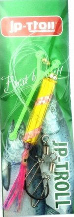 Снасть донная на кету JpFishing Jp-Troll №17 (1,05м, 0,65мм, 0,55мм, color 007)