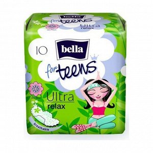 Прокладки for teens ultra relax, bella, 10шт