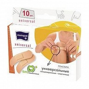 Пластырь 19*76 universal, matopat, 10шт