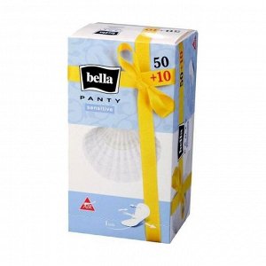 Прокладки ежедневные panty sensitive, bella, 50+10шт