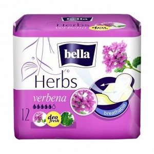 Прокладки herbs verbena komfort soft, bella, 10шт