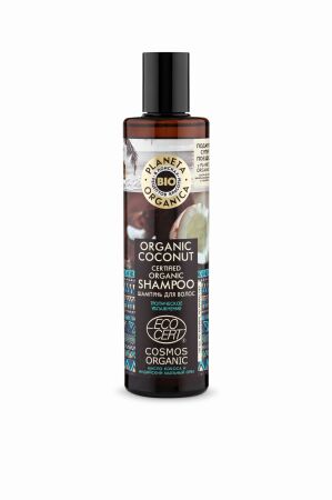 "PO" Organic coconut Шампунь для волос органический, 280 мл.