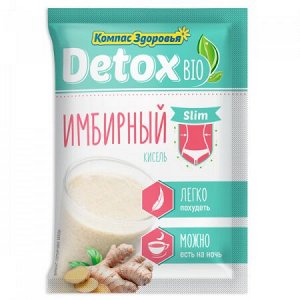 "Компас Здоровья" Кисель detox bio slim  Имбирный 25 г