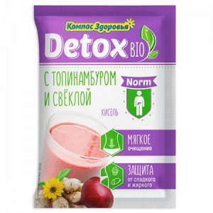 "Компас Здоровья" Кисель detox bio norm  С топинамбуром и свеклой 25 г