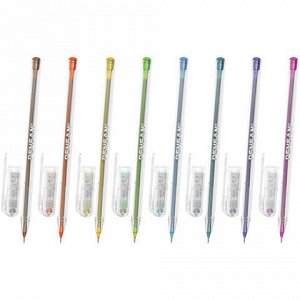 Ручка шариковая масляная PENSAN &quot;My-Tech Colored&quot;, палитра ярких цветов АССОРТИ, 0,7 мм, дисплей, 2240, 2240/S60R-8