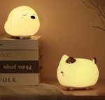 Ночник Baseus Cute Series Silicone Night Light DGMA-B02/DGMA-A02