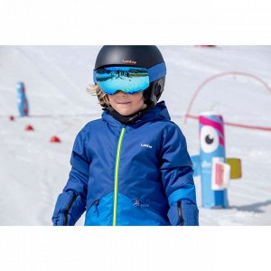 Куртка лыжная теплый водонепроницаемая для детей синяя - 100