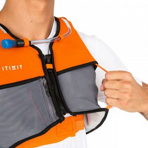 DECATHLON ЖИЛЕТ СПАСАТЕЛЬНЫЙ WAIRGO HYDRATATION с питьевой системой 50Н ITIWIT