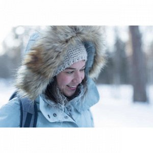 Парка зимняя водонепроницаемая походная женская SH500 ULTRA-WARM QUECHUA