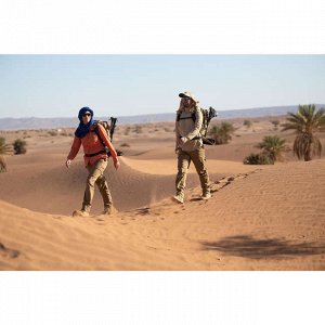 Мужская рубашка с длинными рукавами для треккинга в пустыне DESERT 500 FORCLAZ
