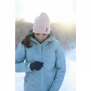 Куртка теплая водонепроницаемая походная женская SH100 X-WARM QUECHUA