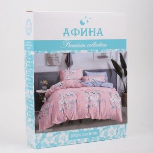 Комплект постельного белья «Афина» 2 сп, простыня Евро, 180х217, 200х217, 70х70см - 2шт