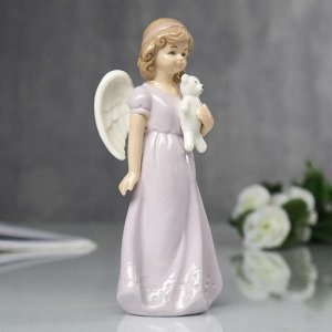 Сувенир "Ангел с мишуткой" 15х6х5 см