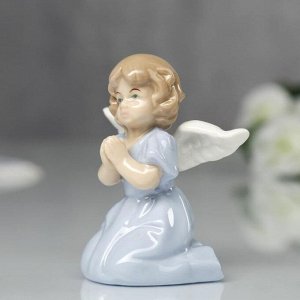 Сувенир "Ангел в голубом платьице сидит"