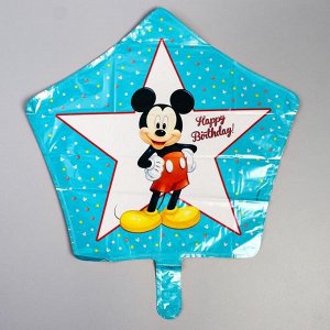 Набор фольгированных шаров «Happy Birthday», Микки Маус 25"