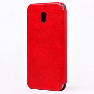 Чехол-книжка BC002 для "Xiaomi Redmi 8A" (black) откр.вбок