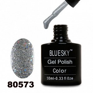 Гель лак Bluesky 80573-Прозрачный с голографическими блестками