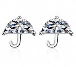 Серьги из стерлингового серебра