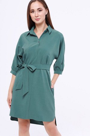 Платье Серо-зеленый