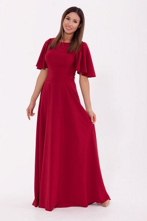 Платье Бордовый