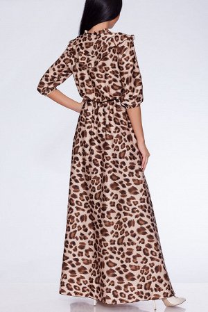 Платье Леопард