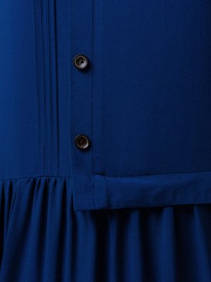 Платье Состав: Вискоза 100%; 
Сезон: Весна, Лето; 
Цвет: Синий