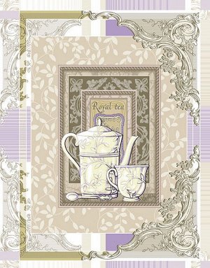 Комплект вафельных полотенец 48*60 см, 3 штуки (Королевский чай)