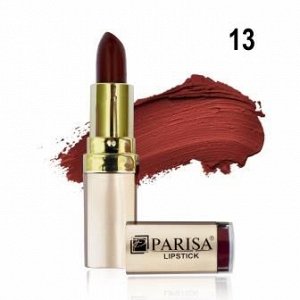 PARISA Помада "GOLDEN GLOW" №13 сангрия