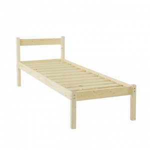 Односпальная кровать «Т1», 800х2000, цвет сосна