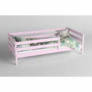 Кровать Сева, спальное место 1600х800, цвет Розовый пастельный, Массив Берёзы
