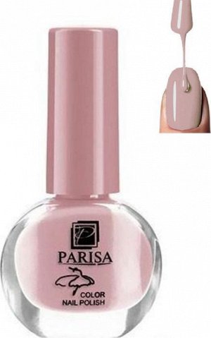 PARISA Лак для ногтей №82 розово - натуральный (матовый)