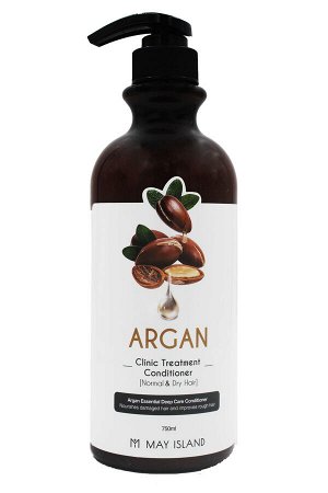 [MAYISLAND] Кондиционер для волос с аргановым маслом argan clinic treatment conditioner 750мл