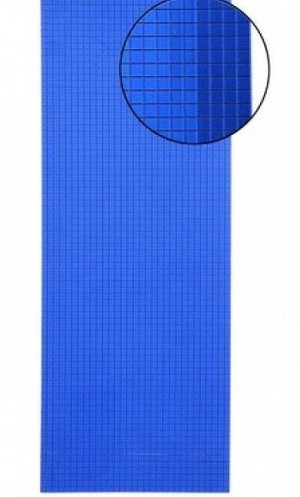 Декор для творчества Синий 10х25 см фольгированный на клеевой основе