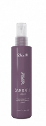 OLLIN SMOOTH HAIR Термозащитный разглаживающий спрей 150мл