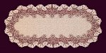 Арт.  42771/40, овальная, размер 40 см х 80 см,  цвет: кремово-золотистый