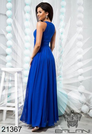 Элегантное вечернее платье в пол - 21367