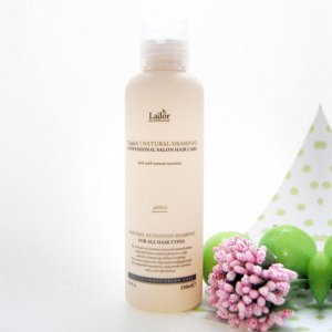 LADOR Triple X3 Natural Shampoo Безсульфатный органический шампунь, 150мл