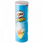 Чипсы PRINGLES Cheddar &amp; Sour cream 158 г *