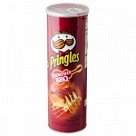 Чипсы PRINGLES Memphis BBQ 158 г 1 уп. х 14 шт. *