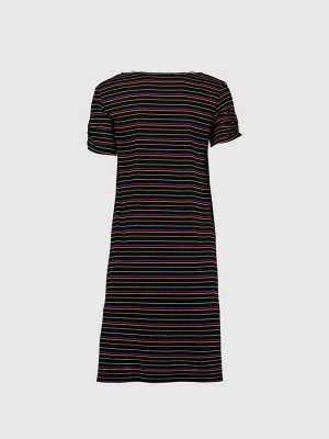 Платье Тип товара: Платья
РАЗМЕР: L, M, S, XL, XXL;
ЦВЕТ: Mix Striped
СОСТАВ: Основной материал: 69% Полиэстер 28% Вискоза 3% Эластан