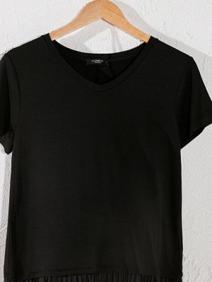 Туника Тип товара: Рубашки; Блузки и Туники
РАЗМЕР: 3XL, L, M, S, XL, XXL;
ЦВЕТ: New Black
СОСТАВ: Основной материал: 95% Вискоза 5% Эластан