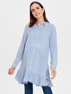 Туника Тип товара: Рубашки; Блузки и Туники
РАЗМЕР: L, M, S, XL, XXL;
ЦВЕТ: Blue Striped
СОСТАВ: Основной материал: 100% Вискоза