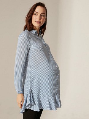 Туника Тип товара: Рубашки; Блузки и Туники
РАЗМЕР: L, M, S, XL, XXL;
ЦВЕТ: Blue Striped
СОСТАВ: Основной материал: 100% Вискоза