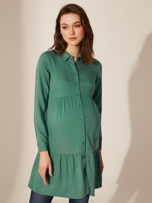 Туника Тип товара: Рубашки; Блузки и Туники
РАЗМЕР: L, M, S, XL, XXL;
ЦВЕТ: Dull Green
СОСТАВ: Основной материал: 100% Вискоза